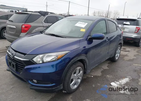 2016 Honda Hr-V Ex из США, поврежденный, VIN 3CZRU6H50GM750191